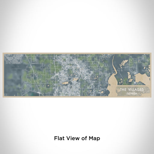 Flat View of Map Custom The Villages Florida Map Enamel Mug in Afternoon