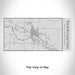 Rendered View of Torrington Wyoming Map Engraving on 17oz Stainless Steel Insulated Cola Bottle