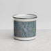 Front View Custom Townsend Montana Map Enamel Mug in Afternoon