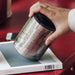 Trinity Lake California Custom City Map Inscription Coordinates on 10oz Stainless Steel Insulated Cup with Sipping Lid