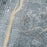Troy New York Map Print in Afternoon Style Zoomed In Close Up Showing Details