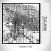 Rendered View of Tucson Arizona Map on 17oz Stainless Steel Insulated Tumbler in Matte White with Tactile Lines