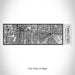 Rendered View of Twin Cities Minnesota Map on 10oz Stainless Steel Insulated Cup with Sipping Lid