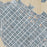 Vancouver British Columbia Map Print in Afternoon Style Zoomed In Close Up Showing Details