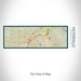 Rendered View of Victorville California Map on 10oz Stainless Steel Insulated Cup in Woodblock with Sliding Lid