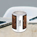 Waco Texas Custom City Map Inscription Coordinates on 10oz Stainless Steel Insulated Cup in Ember with Sliding Lid