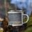 Right View Custom Wahiawa Hawaii Map Enamel Mug in Afternoon on Grass With Trees in Background