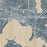 Wayzata Minnesota Map Print in Afternoon Style Zoomed In Close Up Showing Details