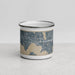 Front View Custom Wayzata Minnesota Map Enamel Mug in Afternoon