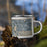 Right View Custom West St. Paul Minnesota Map Enamel Mug in Afternoon on Grass With Trees in Background