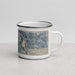 Right View Custom West St. Paul Minnesota Map Enamel Mug in Afternoon