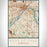 West St. Paul Minnesota Map Print Portrait Orientation in Woodblock Style With Shaded Background