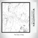 Rendered View of Williamstown Massachusetts Map on 17oz Stainless Steel Insulated Tumbler in Classic Map Style