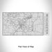 Rendered View of Winchester Tennessee Map Engraving on 17oz Stainless Steel Insulated Cola Bottle