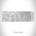 Rendered View of Wrangell Alaska Map on 10oz Stainless Steel Insulated Cup with Sipping Lid