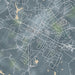 York South Carolina Map Print in Afternoon Style Zoomed In Close Up Showing Details