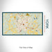 Rendered View of York South Carolina Map on 17oz Stainless Steel Insulated Bottle with printed woodblock style map