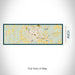 Rendered View of York South Carolina Map on 10oz Stainless Steel Insulated Cup in Woodblock with Sliding Lid