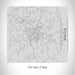 Rendered View of York South Carolina Map on 17oz Stainless Steel Insulated Tumbler