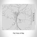 Rendered View of Yreka California Map Engraving on 20oz Stainless Steel Insulated Bottle with Bamboo Top