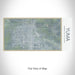 Rendered View of Yuma Arizona Map on 17oz Stainless Steel Insulated Bottle with printed afternoon style map