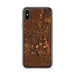 Custom Abilene Texas Map Phone Case in Ember