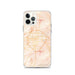 Custom Abilene Texas Map iPhone 12 Pro Phone Case in Watercolor