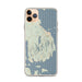 Custom Acadia National Park Map Phone Case in Woodblock