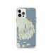 Custom Acadia National Park Map iPhone 12 Pro Phone Case in Woodblock