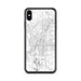 Custom Akron Ohio Map Phone Case in Classic