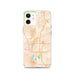 Custom Akron Ohio Map iPhone 12 Phone Case in Watercolor