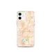 Custom Akron Ohio Map iPhone 12 mini Phone Case in Watercolor