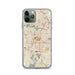Custom Akron Ohio Map Phone Case in Woodblock