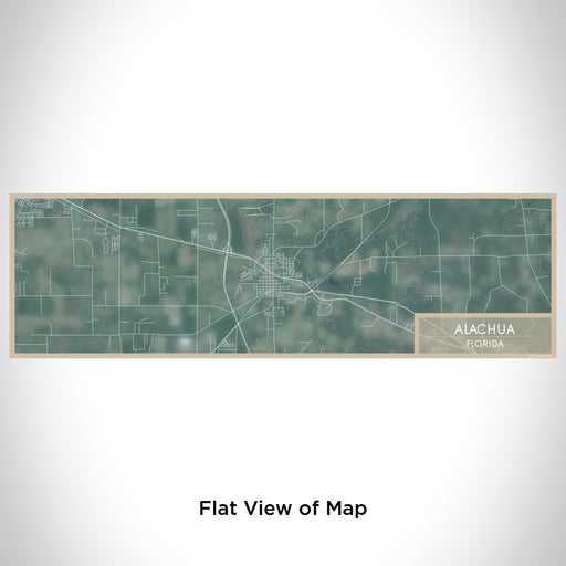 Flat View of Map Custom Alachua Florida Map Enamel Mug in Afternoon