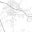 Alachua Florida Map Print in Classic Style Zoomed In Close Up Showing Details