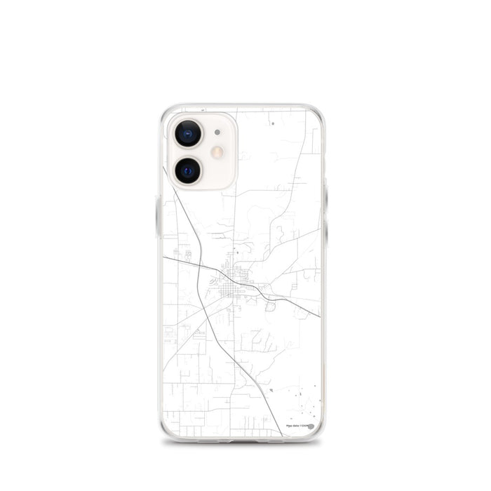 Custom iPhone 12 mini Alachua Florida Map Phone Case in Classic