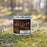 Right View Custom Alachua Florida Map Enamel Mug in Ember on Grass With Trees in Background