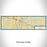 Flat View of Map Custom Alachua Florida Map Enamel Mug in Woodblock