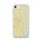 Custom iPhone SE Alachua Florida Map Phone Case in Woodblock