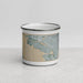Front View Custom Alameda California Map Enamel Mug in Afternoon