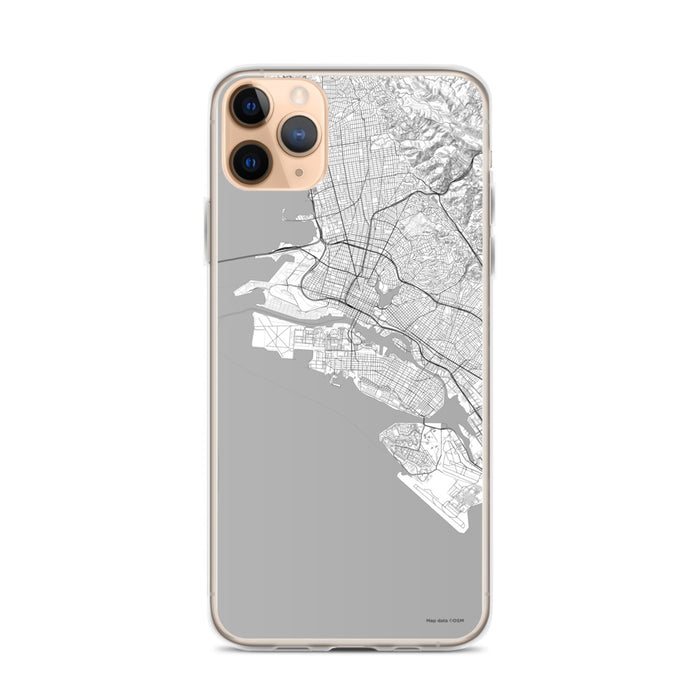 Custom Alameda California Map Phone Case in Classic