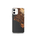 Custom Alameda California Map iPhone 12 mini Phone Case in Ember