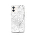 Custom Albany New York Map iPhone 12 Phone Case in Classic