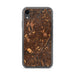 Custom Albany New York Map Phone Case in Ember
