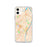 Custom Albany New York Map Phone Case in Watercolor
