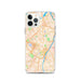 Custom Albany New York Map iPhone 12 Pro Phone Case in Watercolor