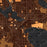 Albert Lea Minnesota Map Print in Ember Style Zoomed In Close Up Showing Details