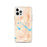 Custom Albert Lea Minnesota Map iPhone 12 Pro Phone Case in Watercolor