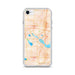 Custom Albert Lea Minnesota Map Phone Case in Watercolor