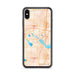 Custom Albert Lea Minnesota Map Phone Case in Watercolor